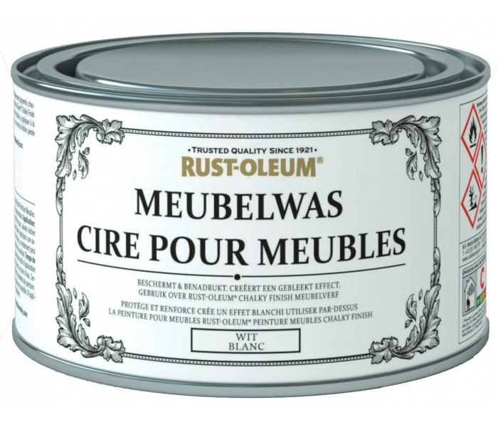 Rust-Oleum Meubelwas Wit 400ml