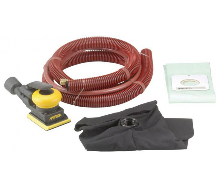 MIRKA OS 343DB Pneumatic Sander with Dust Bag - 75x100mm