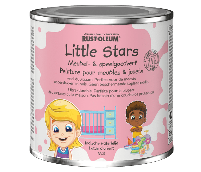 Rust-Oleum Little Stars Meubelverf en Speelgoedverf Indische Lotusbloem 250ml