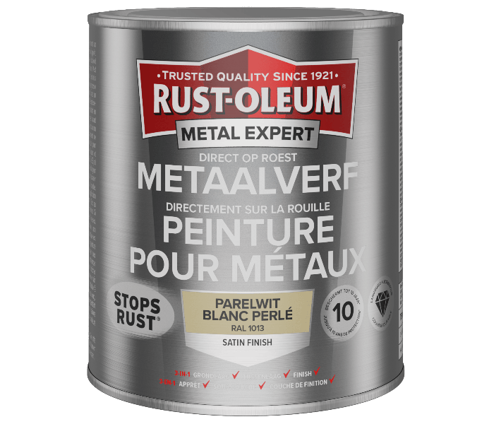 Rust-Oleum Metal Expert Direct Op Roest Metaal Verf Zijdeglans 750ml - RAL 1013