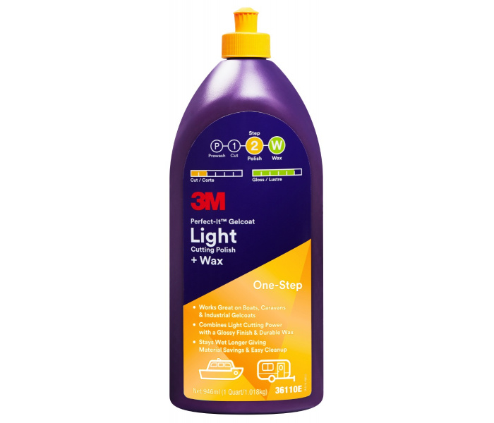 3M Perfect It Gelcoat Light Cutting Polish + Wax 946ml