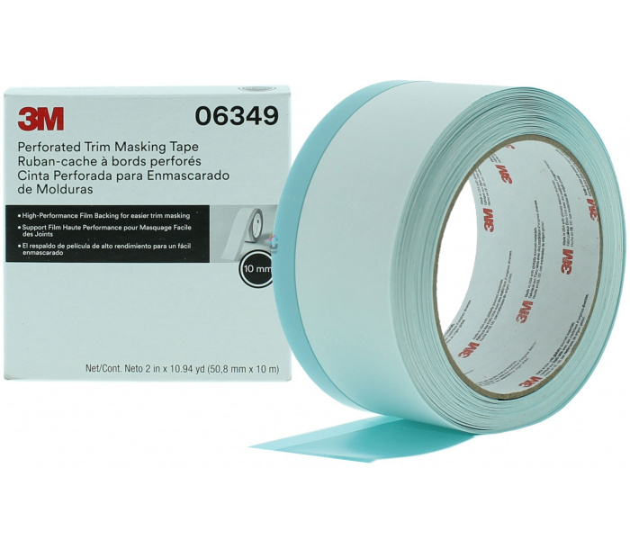 3M 06349 Raamrubberstrip 10mm x 10 meter - ZWART