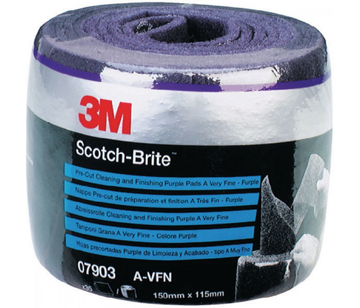 3M 07903 Scotch-Brite Schuurpads AVFN Paars - Pre-Cut