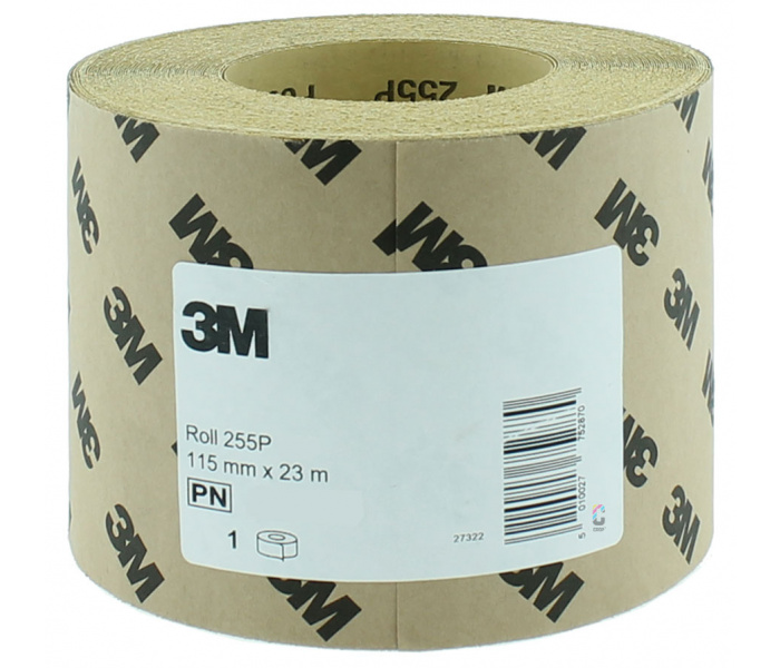 3M 255P Schuurpapier op Rol - 115mm x 50 meter