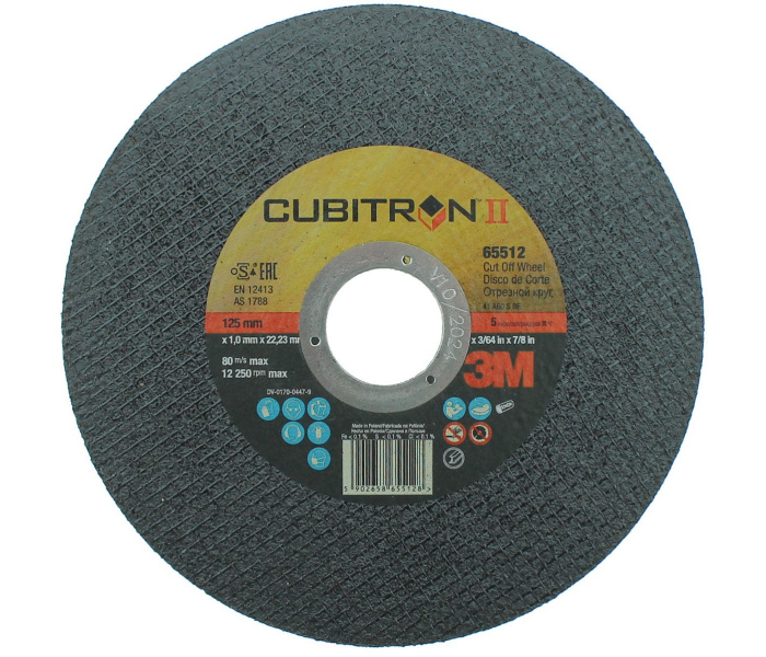 3M 65512 Cubitron II Slijpschijf 125mm x 1mm - per stuk