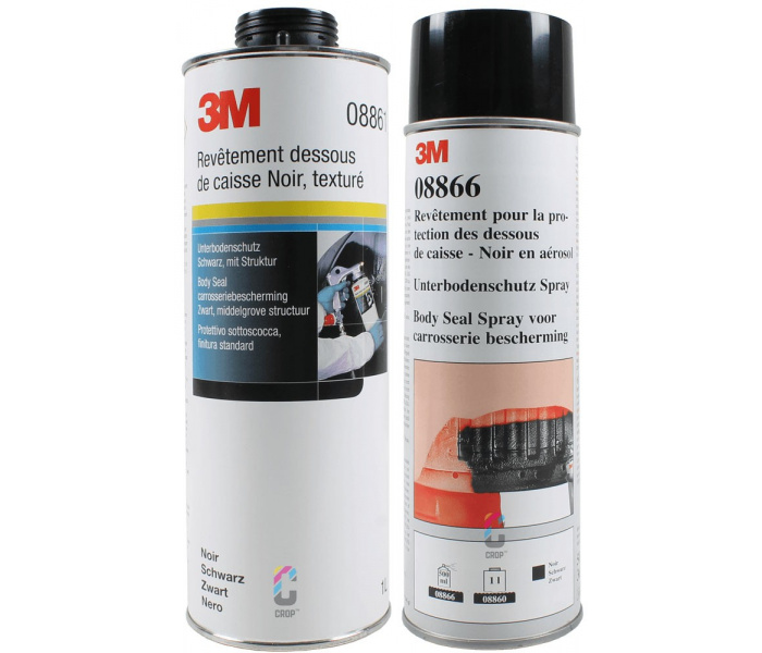 3M Body-Seal Bitumen Bodyschutz Underbodycoating - Zwart