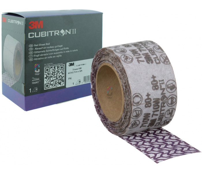 3M Cubitron II Net Schuurstroken 70mm x 10 meter - Rol