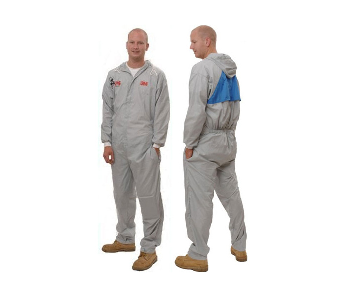 3M Herbruikbare Spuitoverall met capuchon - Grijs