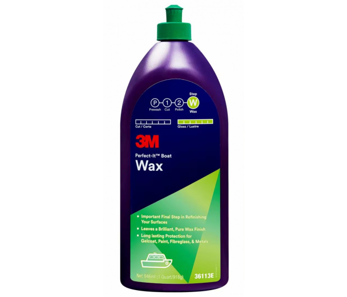 3M Perfect It Boat Wax 946ml