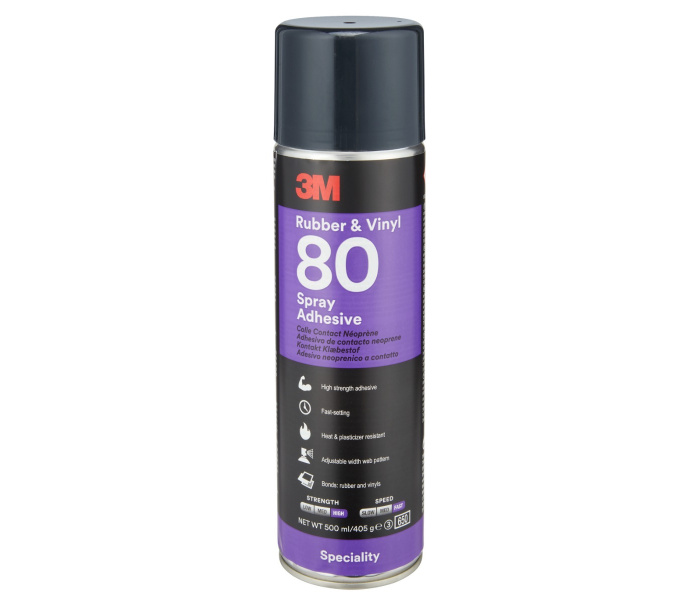 3M 80 Rubber & Vinyl Lijmspray 500ml