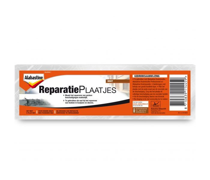 Alabastine Reparatieplaatjes