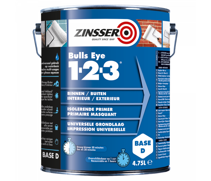 Zinsser Bulls Eye 1-2-3 5 liter