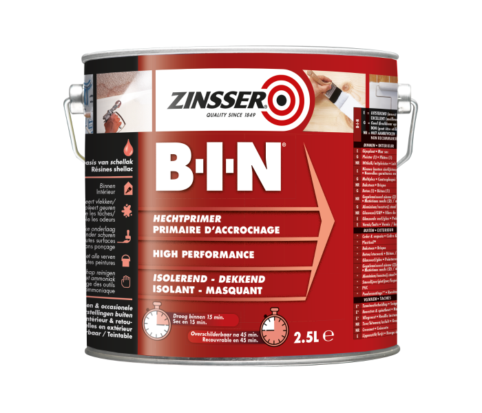 Zinsser Bin Primer 2,5 liter