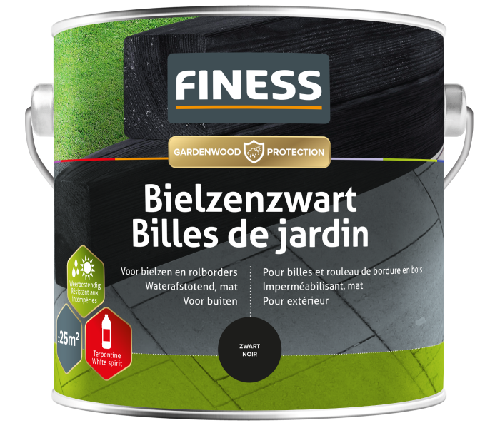 FINESS Bielzenzwart 2,5 liter