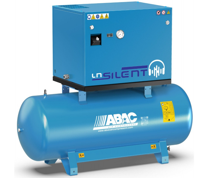 ABAC LN1 A39B 270 T4 DOL Stille Compressor 400 Volt - 270 liter - 11 bar