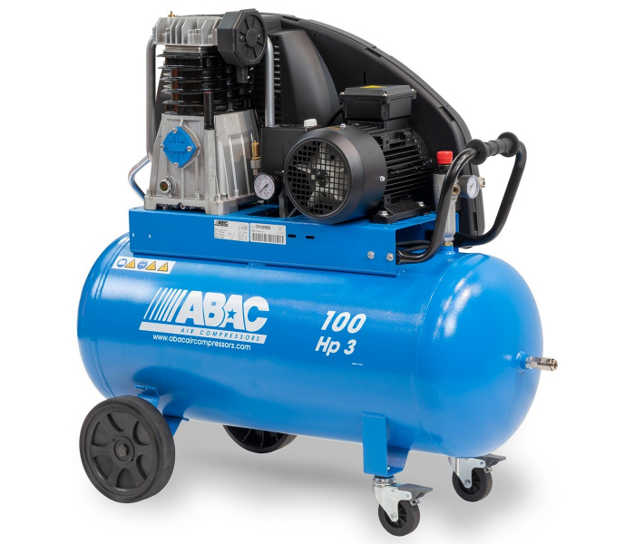 ABAC PRO A49B 100 CM3 Mobiele Compressor 100 liter - 11 bar