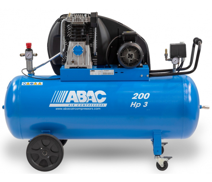 ABAC PRO A49B 200 CM3 Zuigercompressor 200 liter - 11 bar