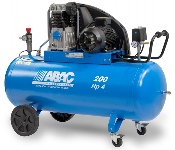 ABAC PRO A49B 200 CT4 Zuigercompressor 400 Volt - 200 liter - 11 bar