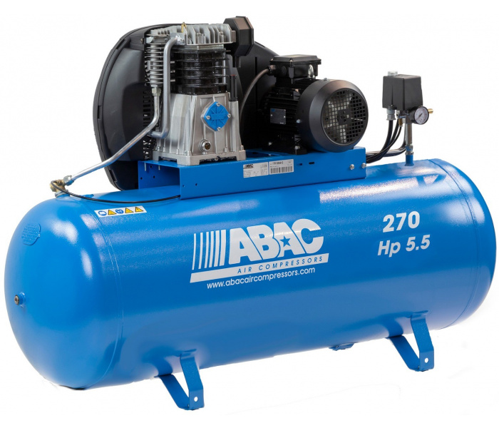 ABAC PRO A49B 270 FT5,5 Zuigercompressor 400 Volt - 270 liter - 11 bar