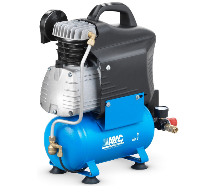 ABAC START L20 Zuigercompressor 6 liter - 10 bar