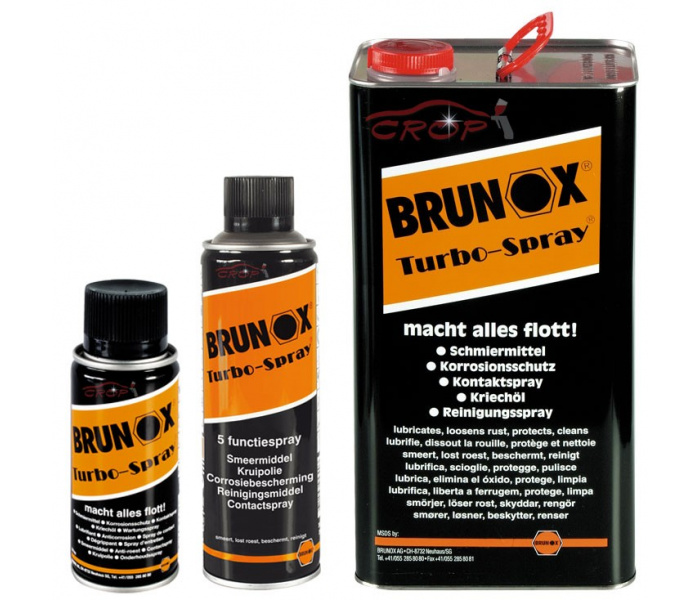 BRUNOX Turbo Spray Rust Solver & Multifunctional Spray with Turboline