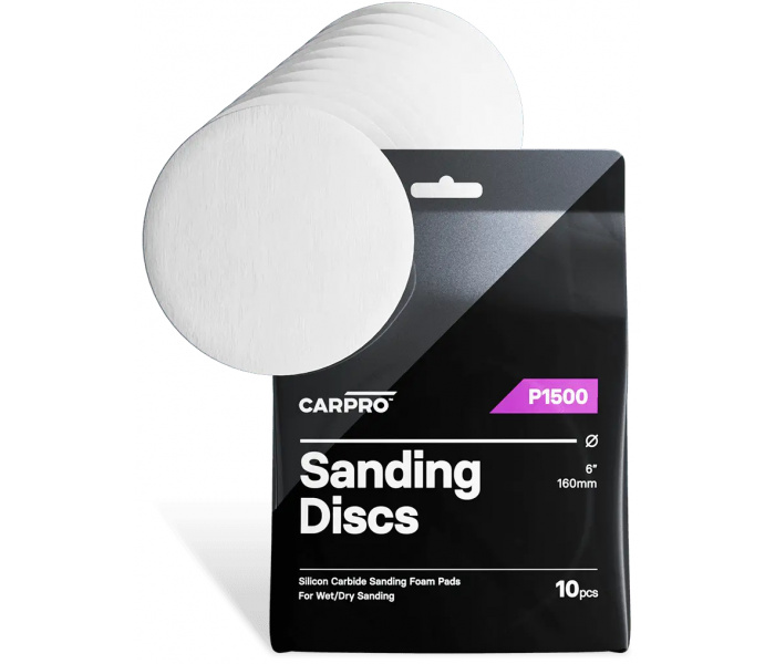 CarPro SiC Sanding Discs P1500 - 10 stuks