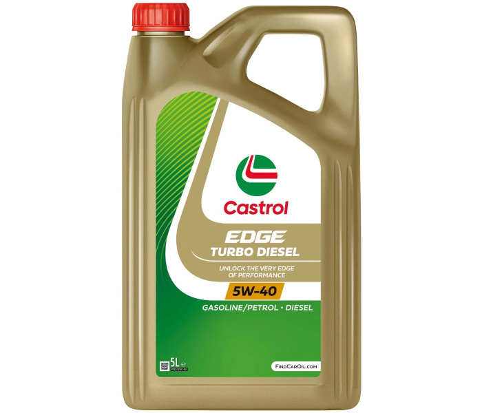 Castrol Edge Turbo Diesel 5w40 olie 5 liter