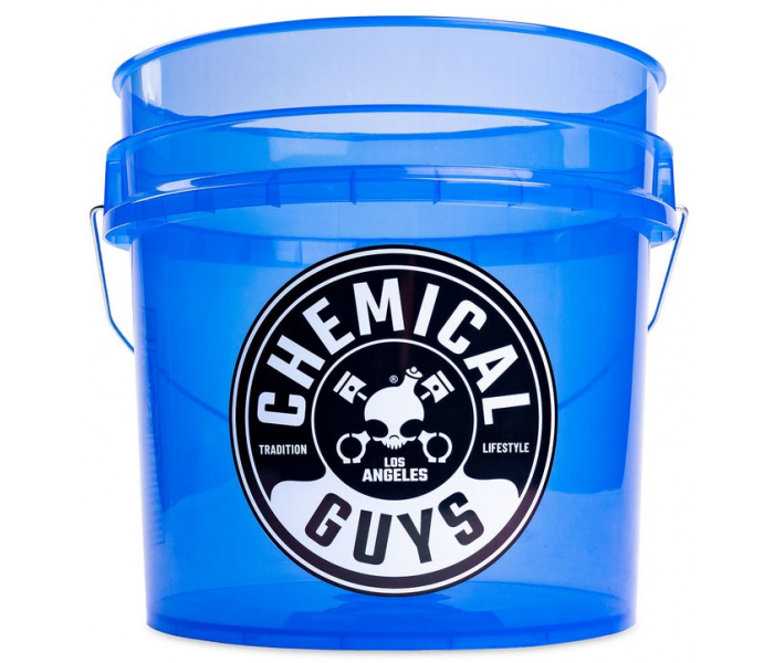 Chemical Guys Autowas Emmer 19 liter - Blauw Transparant