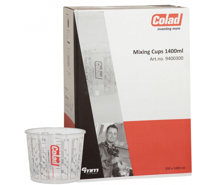 COLAD Mengbekers 1400ml - 300 stuks