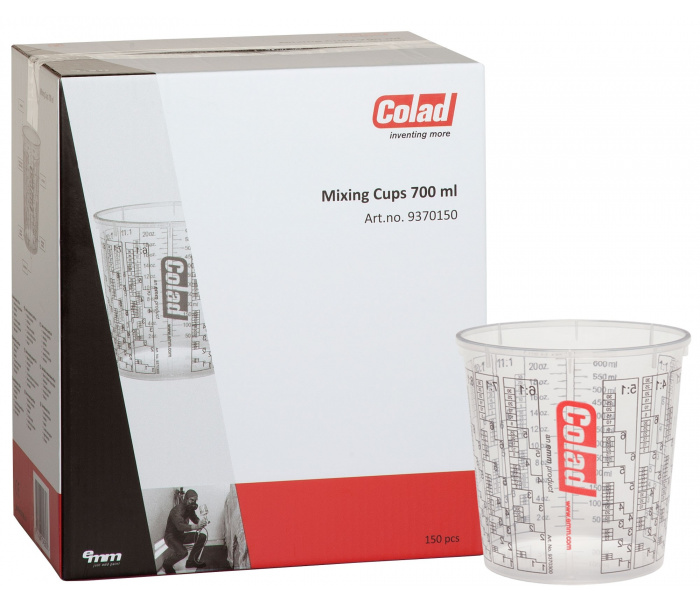 COLAD Mengbekers 700ml - Kleinverpakking 150 stuks