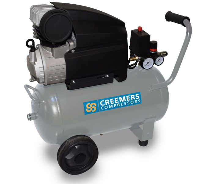 CREEMERS 270-25 Mobiele Compressor 25 liter - 10 bar