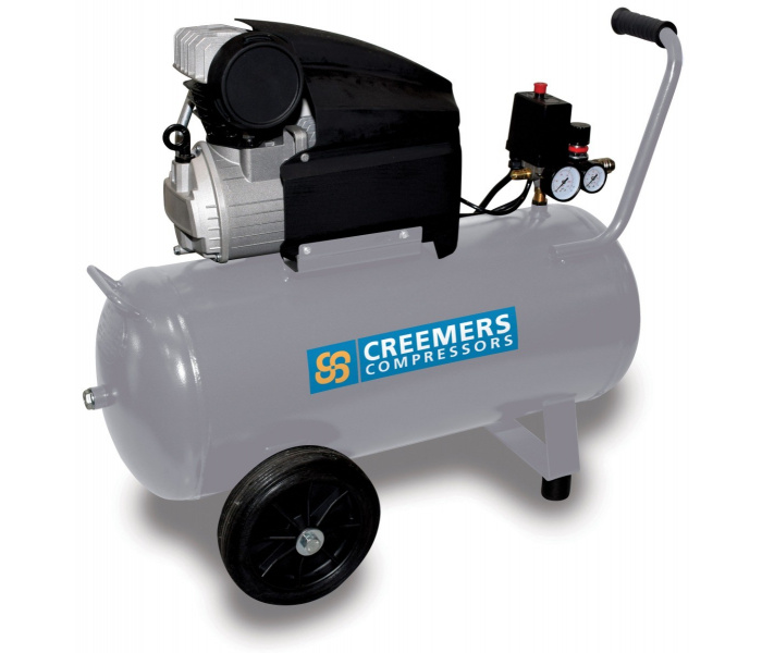 CREEMERS 270-50 Mobiele Compressor 50 liter - 10 bar