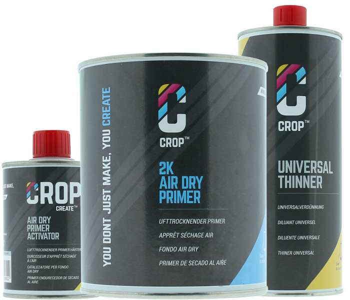 CROP 2K Luchtdrogende Primer - ACTIESET 2,25 liter