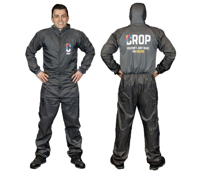 CROP Premium Spuitoverall met capuchon - Professioneel