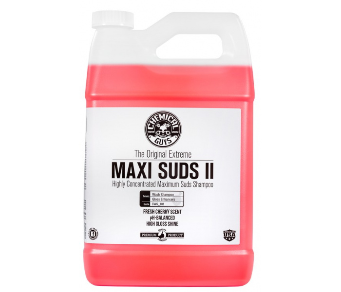 Chemical Guys Maxi Suds 2 Extreme Shampoo & Gloss Booster Gallon