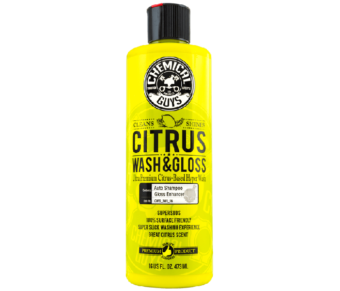 Chemical Guys Citrus Wash and Gloss Concentrated Car Wash 473ml