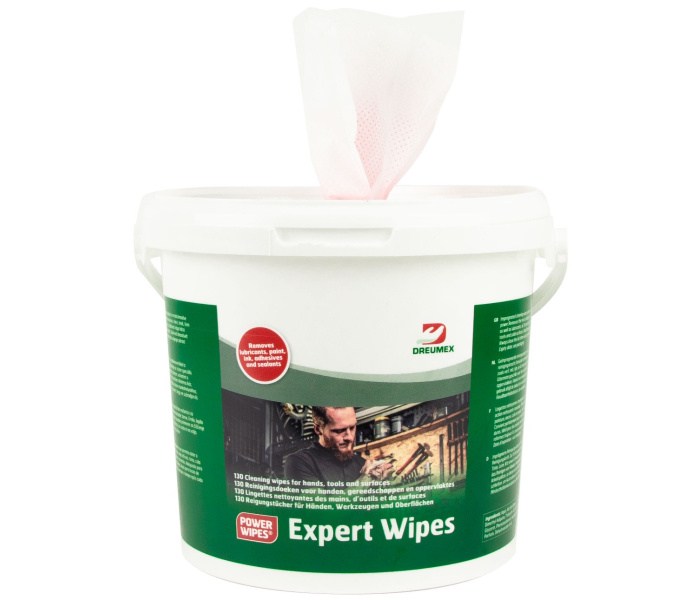 Dreumex Expert Wipes Handreinigingsdoekjes in Emmer - 130 stuks