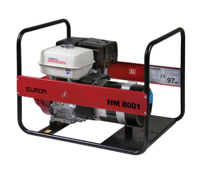 EUROM HM8001 Honda Generator 8,7 kW - 6600 Watt