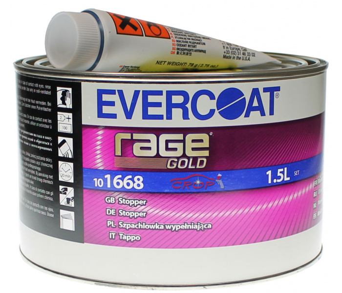 EVERCOAT Rage Gold Filler with Hardener