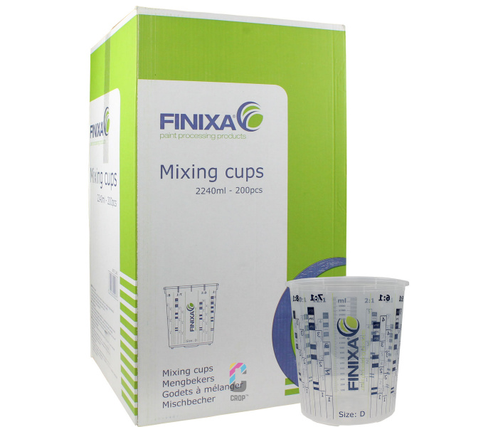 FINIXA Mengbekers 2240ml - 200 stuks