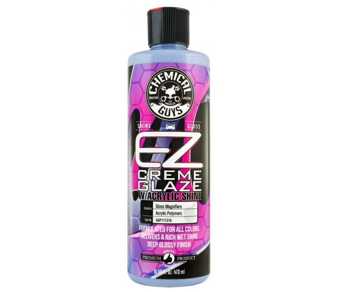 Chemical Guys EZ Creme Glaze Rich Wet Finish with Acrylic Shine 473ml