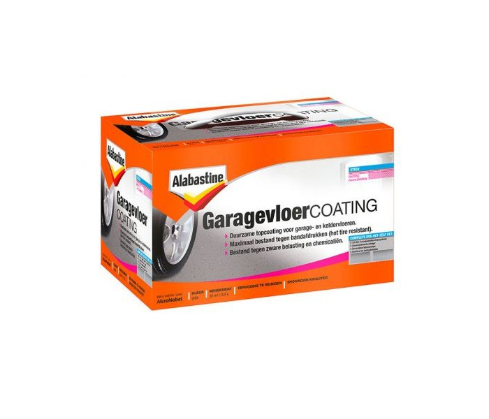 Alabastine Garage Vloercoating Set - 3,5 liter