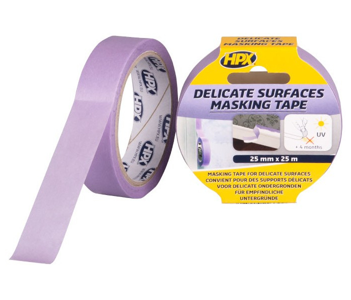 HPX 4800 Paars Afplaktape 25mm x 25 meter - Delicate Surfaces