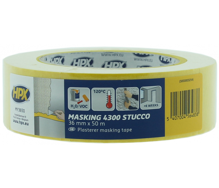 HPX Stucco Tape 36mm - 50 meter