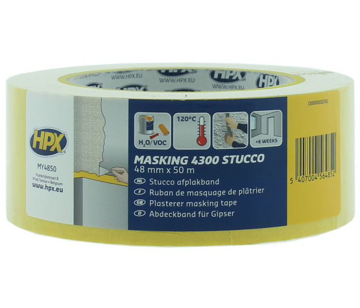 HPX Stucco Tape 48mm - 50 meter