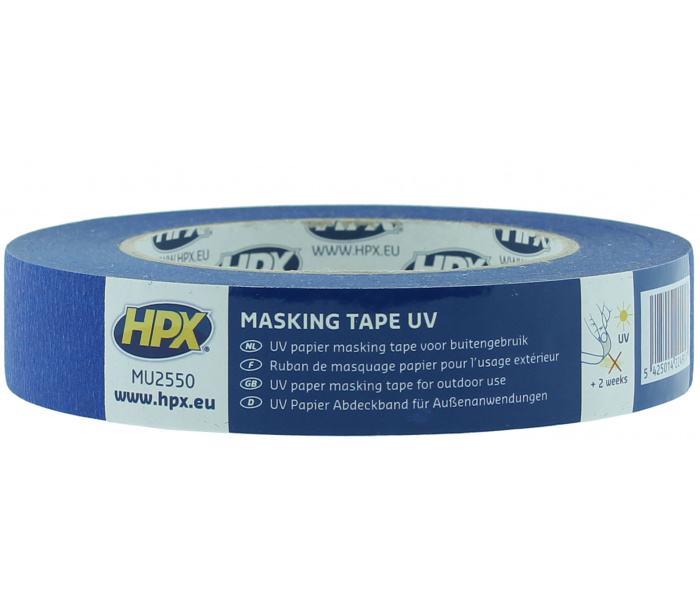 HPX UV bestendige Tape 25mm - 50 meter