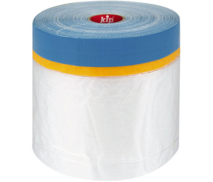 Kip 3388 Afdekfolie met Washi en Textiel Tape - 550mm x 20 meter