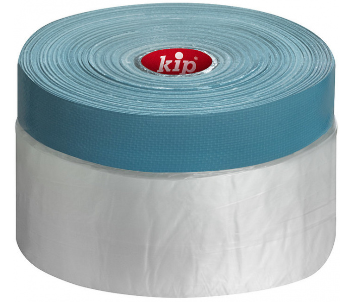 Kip 3833 Afdekfolie + Textiel Tape - 550mm x 20 meter