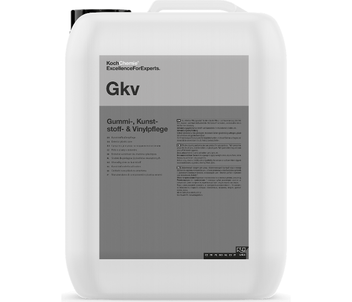 Koch Chemie Gummi-, Kunststoff- & Vinylpflege 10 liter - Kunststofbeschermer