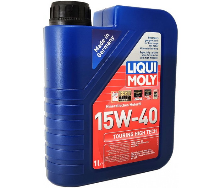 Liqui Moly Touring High Tech 15W40 - Hogedrukreiniger Olie 1 Liter